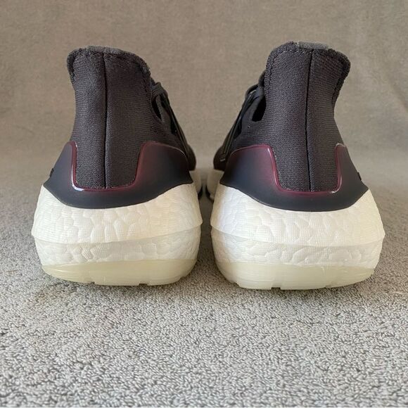 Adidas Shoes Mens 11.5 Gray Orange UltraBoost 21 Prime Knit Sneakers FY0372 - Picture 4 of 8